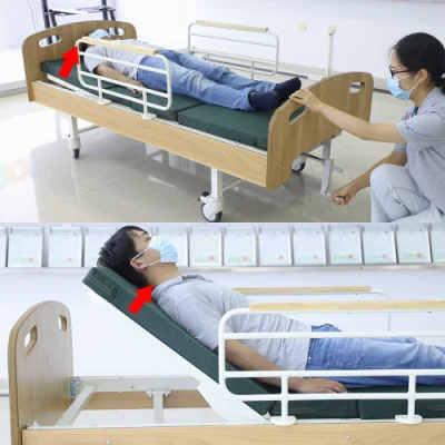 Comfortable and Convenient Medical Products Manual Orthopedics Traction Nursing Bed to Take Care The Older