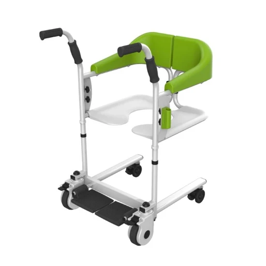 Hanqi Rollator Transfer Aid with Height Adjustment for Enhanced Patient Comfort